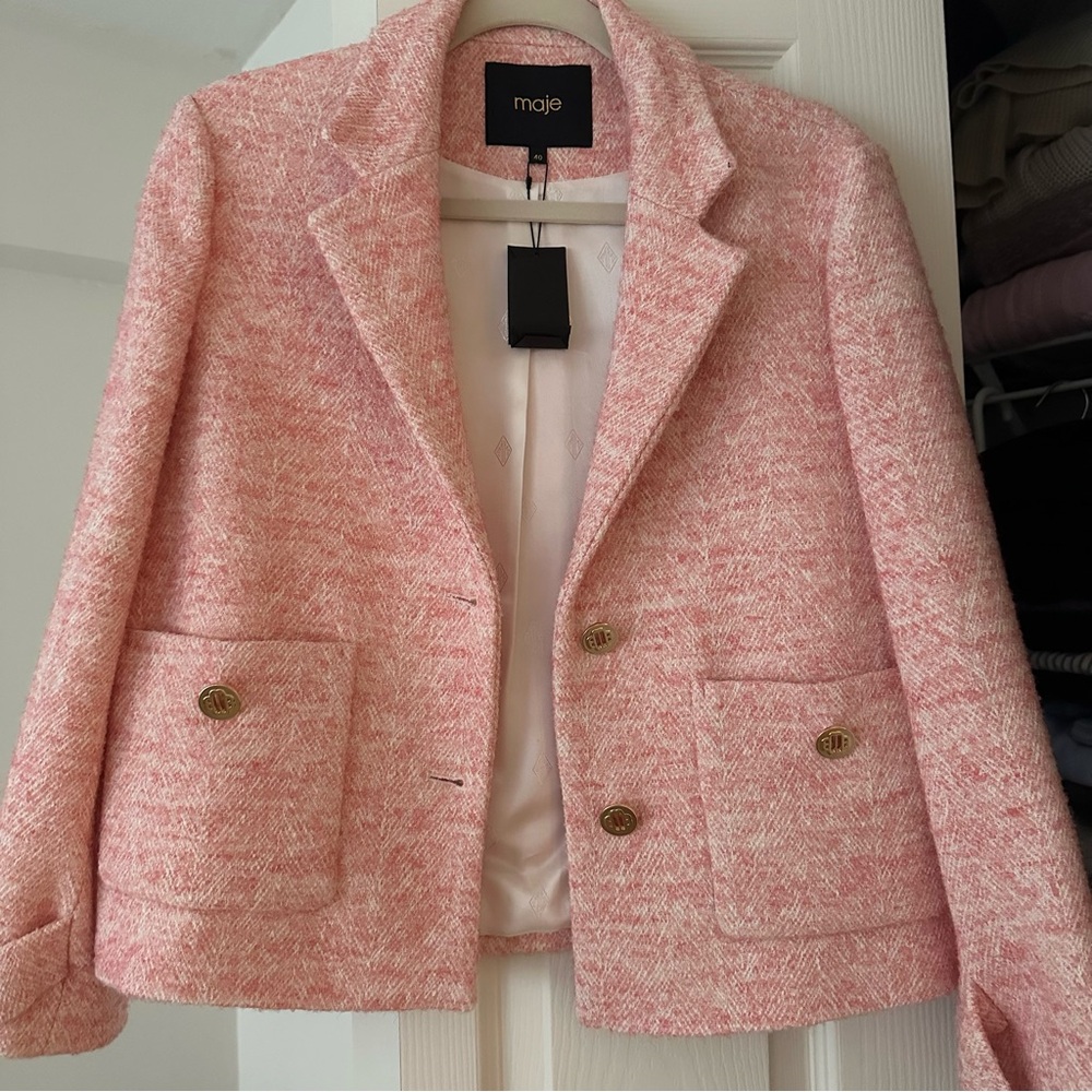 Maje tweed jacket
